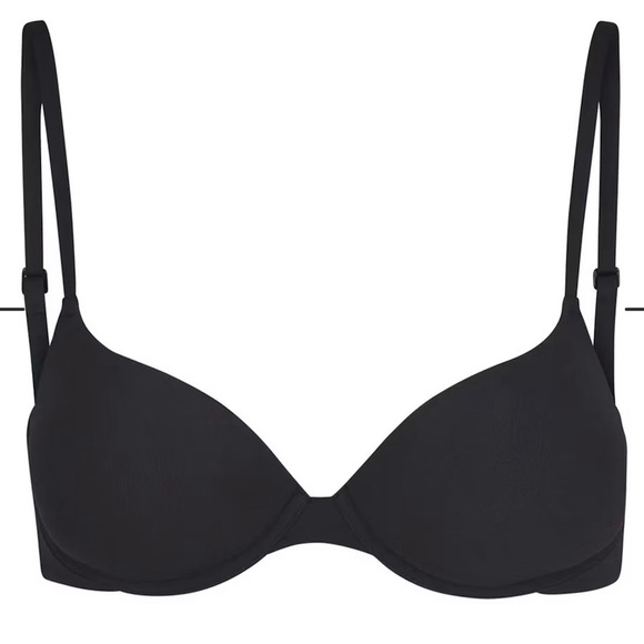 Skims NWT Onyx Push Up Plunge Bra, Size 36C. - Picture 2 of 4